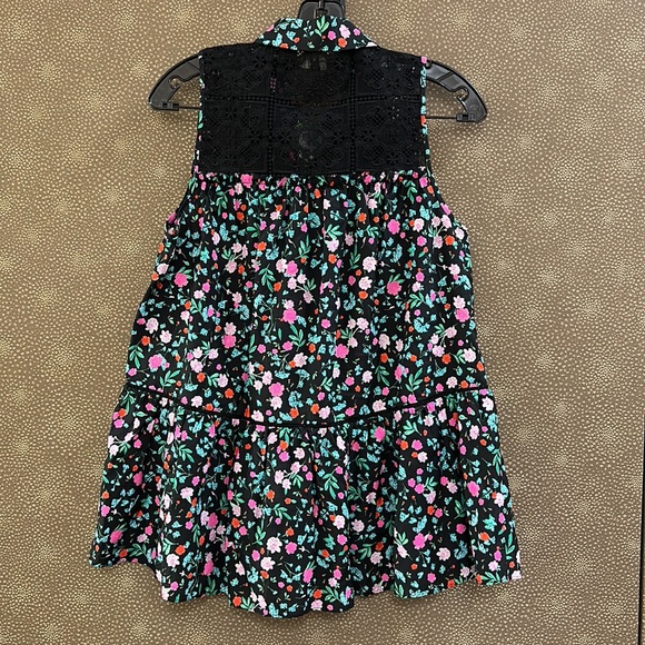 🔥🔥🔥NEW Kate Spade Greenhouse Lace Yoke Floral Cotton Silk Blended Blouse - Picture 14 of 16